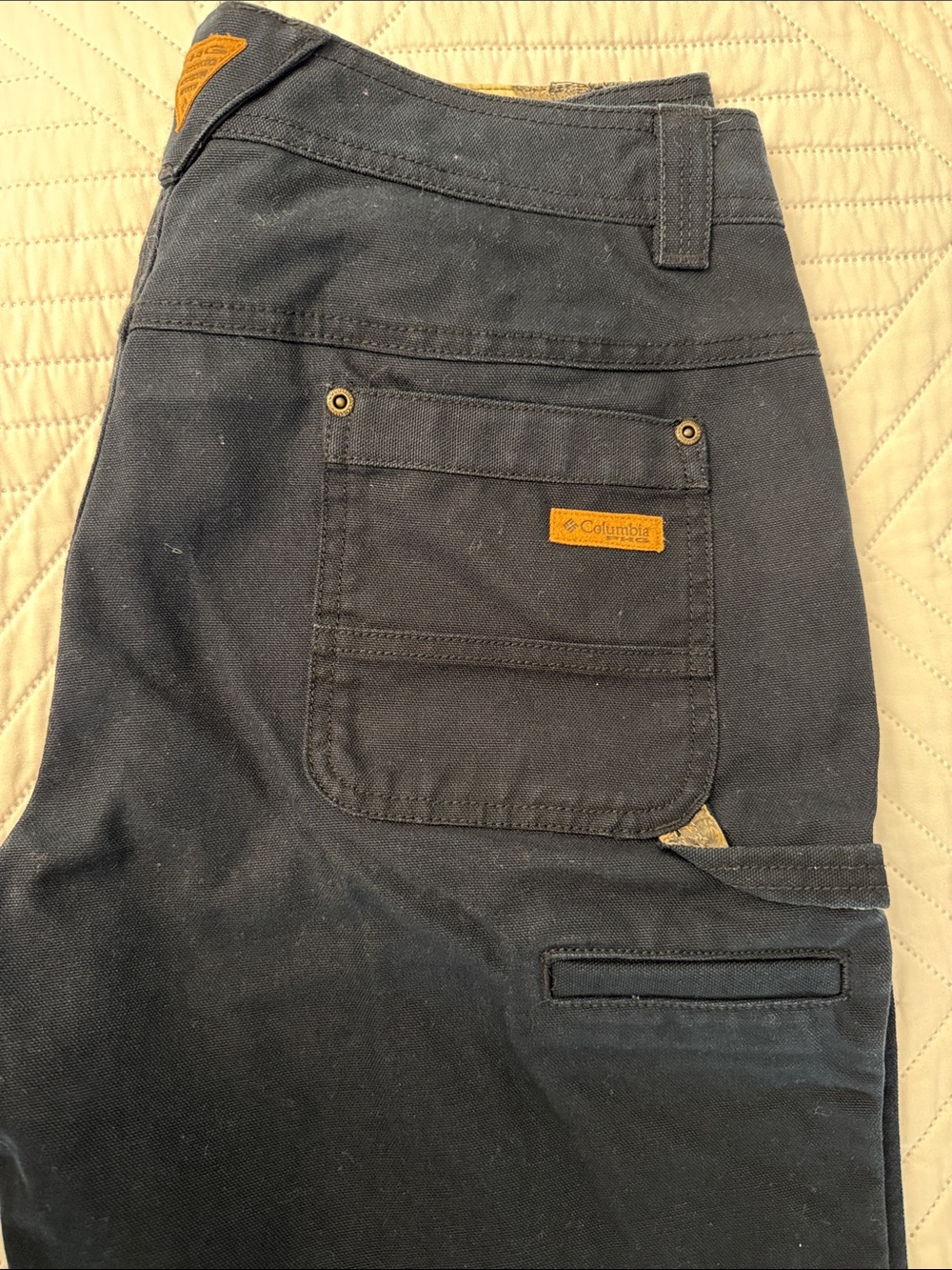 Columbia Women's Dark Navy Pro Hunting Gear Utility Pants Water resistant